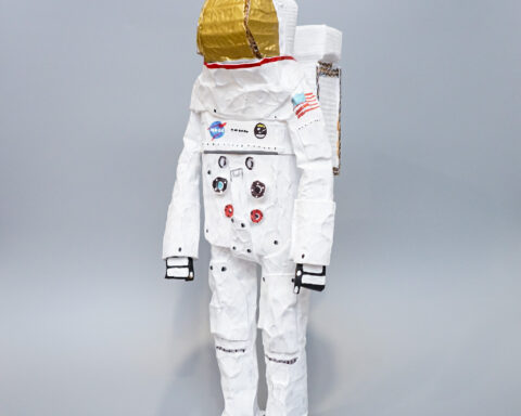 Moon Landing Astronaut by Barminski