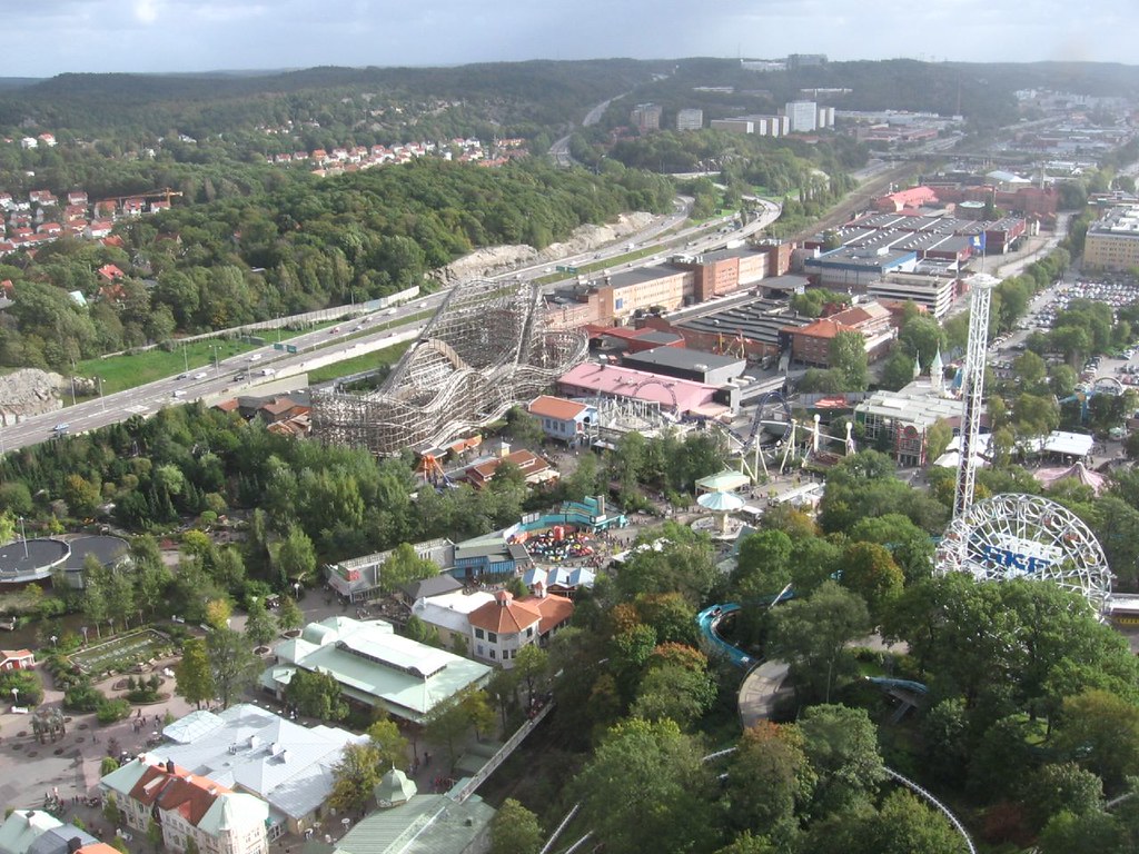 Liseberg från ovan